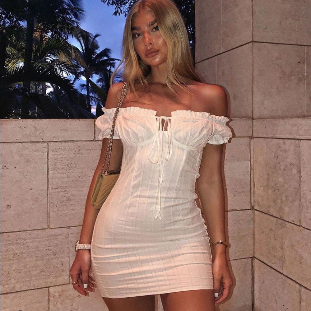 White dress